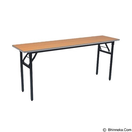 Gudang Furniture Folding Table Aditech FT 12 - Beech